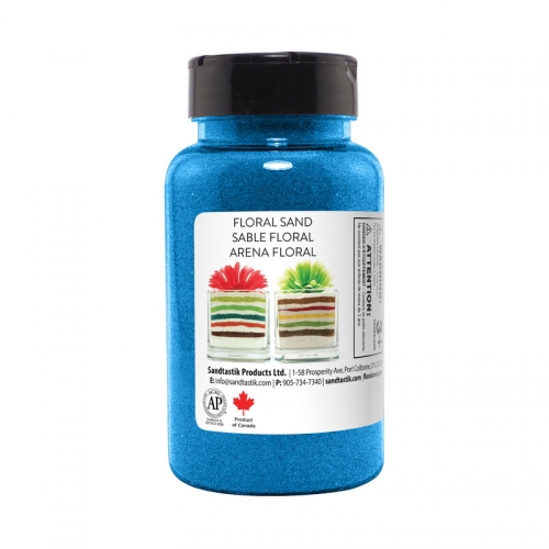 Floral Colored Sand - Blue Hawaii - 22 oz (623 g) Bottle